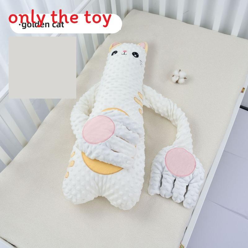 

Мультяшная подушка-плюш для детей с функциями похлопывания и музыки для возраста от одного до трех лет Yellow Cat