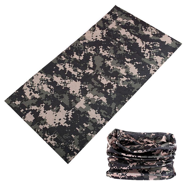 Magic Seamless Bandanas For Women Men Camouflage Head Scarf Tactical Mask Motorcycle Balaclava Buffs Camo Headband