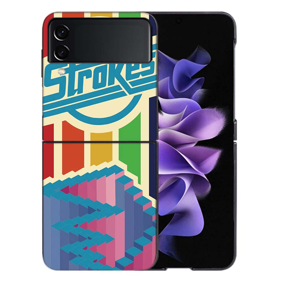 

The Strokes Phone Case For Samsung Z Flip 6 7 5G Galaxy Z Flip 5 4 3 5G Cases Shockproof Hard Cover TPU Galaxy Z Flip