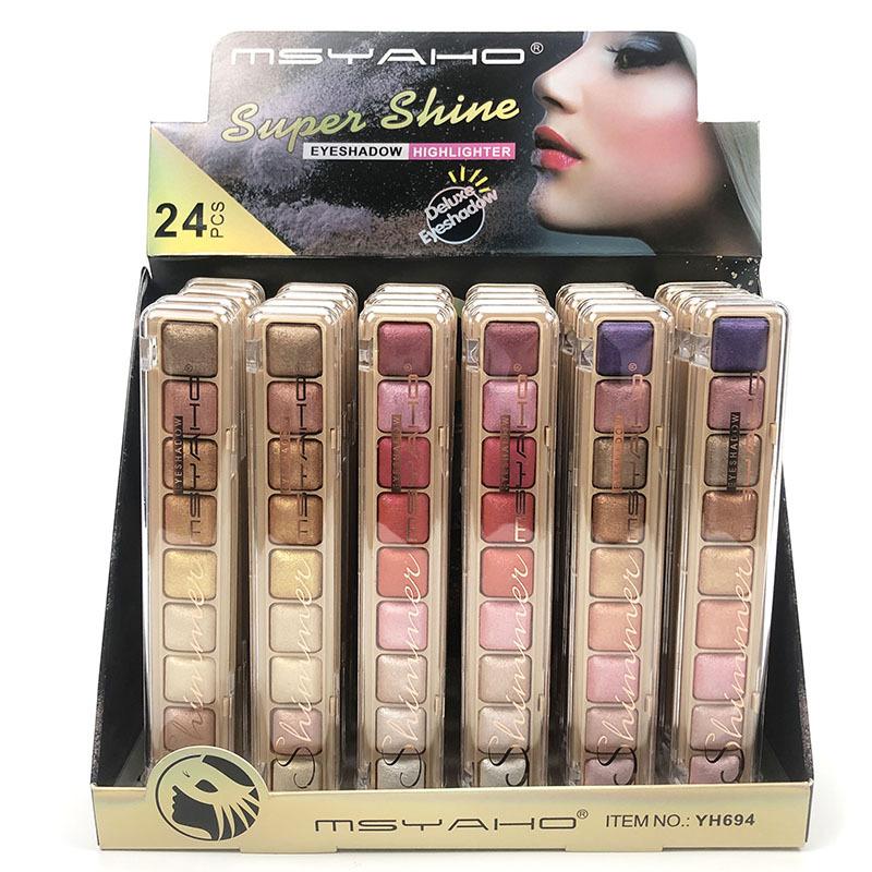 Sweet Eyes Palette Powder Palette Eyeshadow Glitter High Gloss Matte Eyeshadow Beauty Pop Eyeshadow 9 Color Set Makeup Supplies