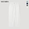 [She S miSS] Back Banding Wide Baggy Denim pantS SSmSlp22060