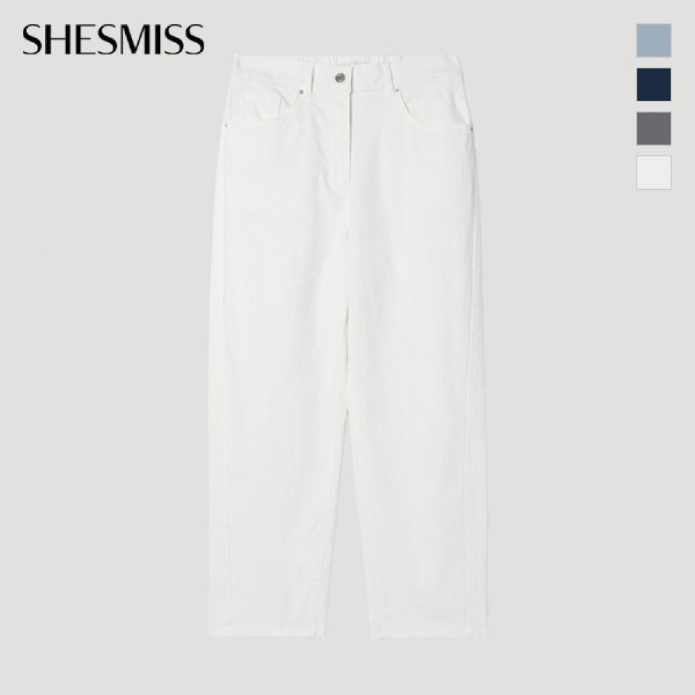 [She S miSS] Back Banding Wide Baggy Denim pantS SSmSlp22060