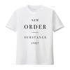 NEW ORDER SUBSTANCE 1987 Print T Shirt X Large Vintage Style for Men Vintage Washed Breathable Fashion Comfortable