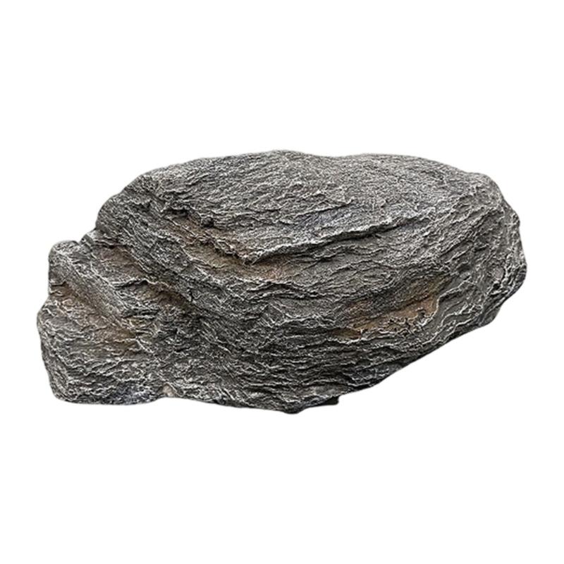 Lightweight Landscape Rocks PU Foam Fake Rocks Decorative Faux Stone Realistic Natural Texture,Easy to Install