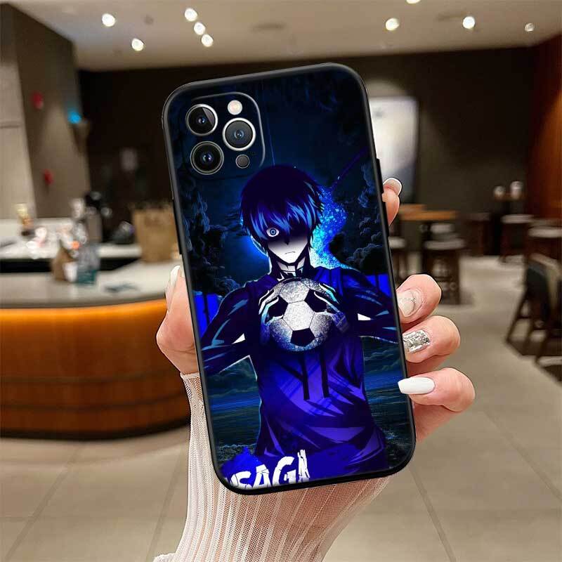 Football Blue Lock Phone Case for Redmi Note 12 12S 12C 13 13C 13R 14 14S 14R 14C 11A 13X A3 A3X A4 A5 Pro Max Plus