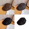 Retro Suede Beret With Solid Color Design Suitable For Teens Matching Daily