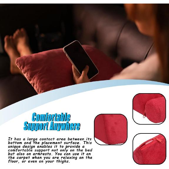 Pillow Tablet Stand Holder Mobile Phone Support Ipad Pillow Stand Lap Samhousing Bed Rest Cushion Tablet Reading Holder for Book Kindle Tab iPad