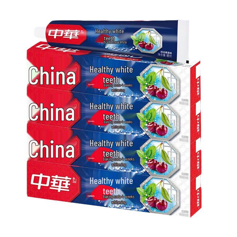 Zhonghua Jianchibai Baking Soda Fruit Flavor Toothpaste