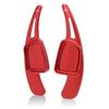 Par aluminiumslegering paddle Shifter Extension for A3 8V A4 A5 B9 B9.5 A7 Q3 Q5 2017+(rød )