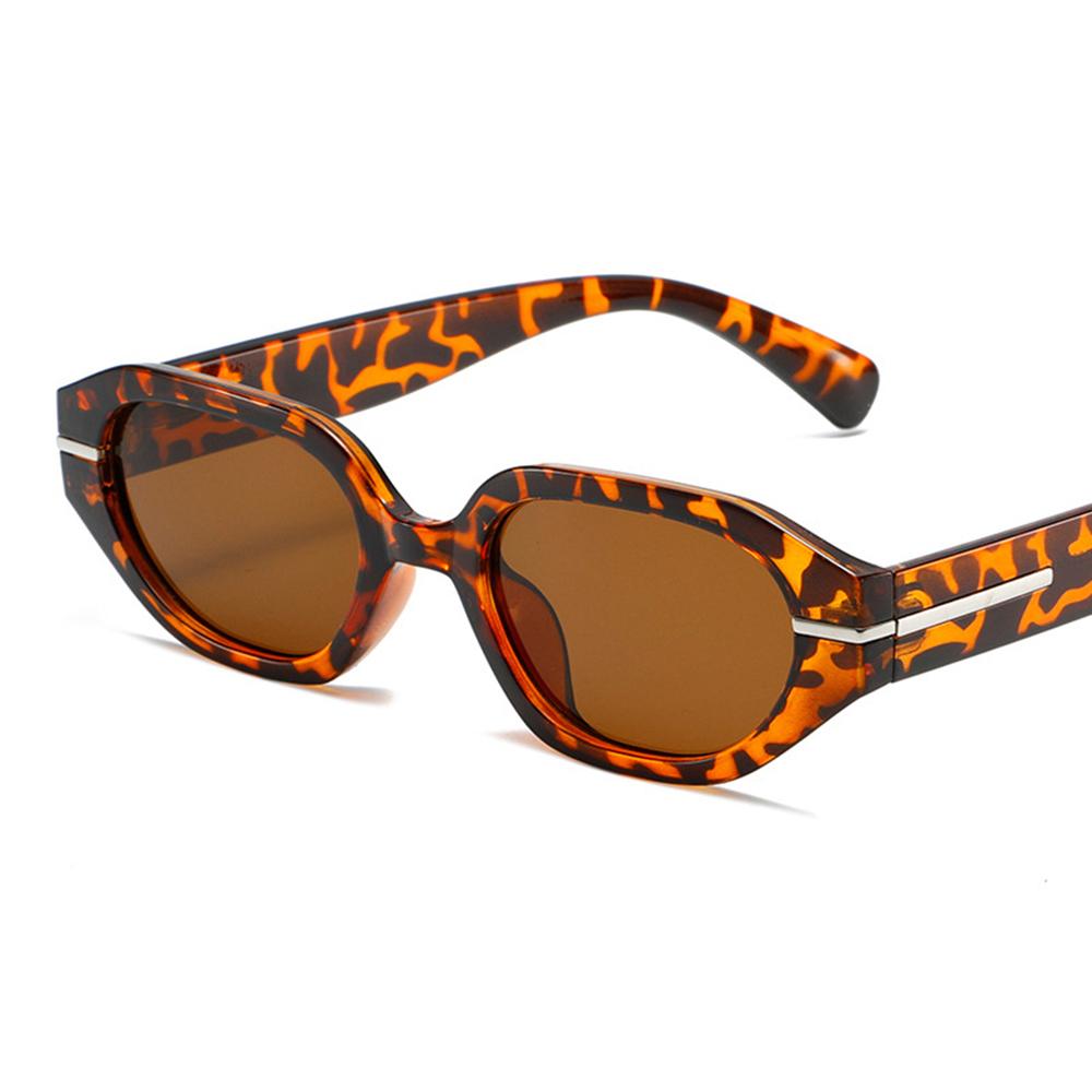 Fashion Cat Eye Thick Frame Sunglasses Women Men Brand Designer Retro Polygon Sunshade Glasses Travel Driving Beach Party Eyewea