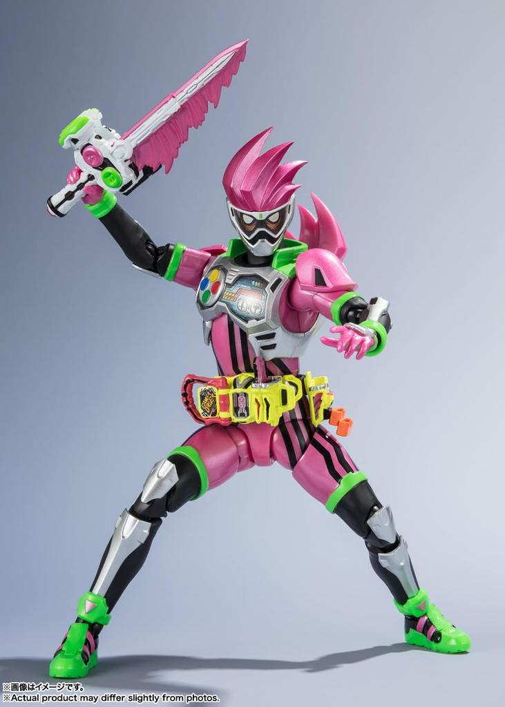 TAMASHII NATIONS Kamen Rider Action Gamer Level 2 Heisei Generations Edition PVC ABS beweglich S.H.Figuarts Ex-Aid (Ca.. 145mm, & lackiert,