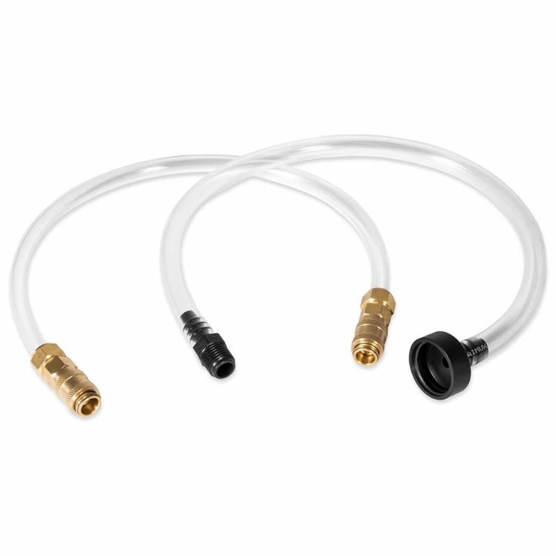 2Pcs/Set Boat Bleed Kit Filler Kit for Refilling Boat's Steering System Fluid