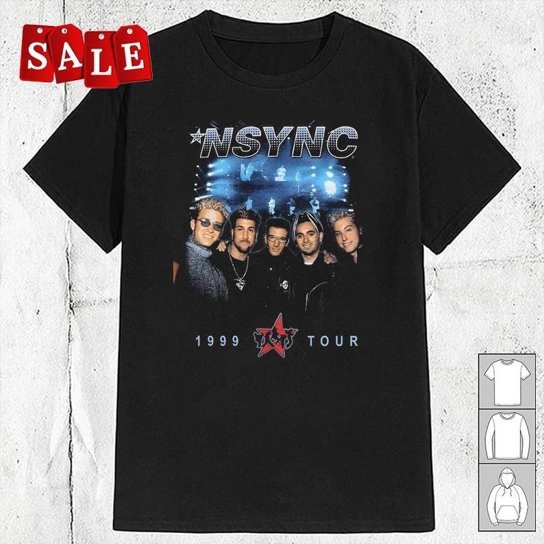 New Nsync 1999 tour Christmas Gift Unisex S-5XL Shirt 3XL