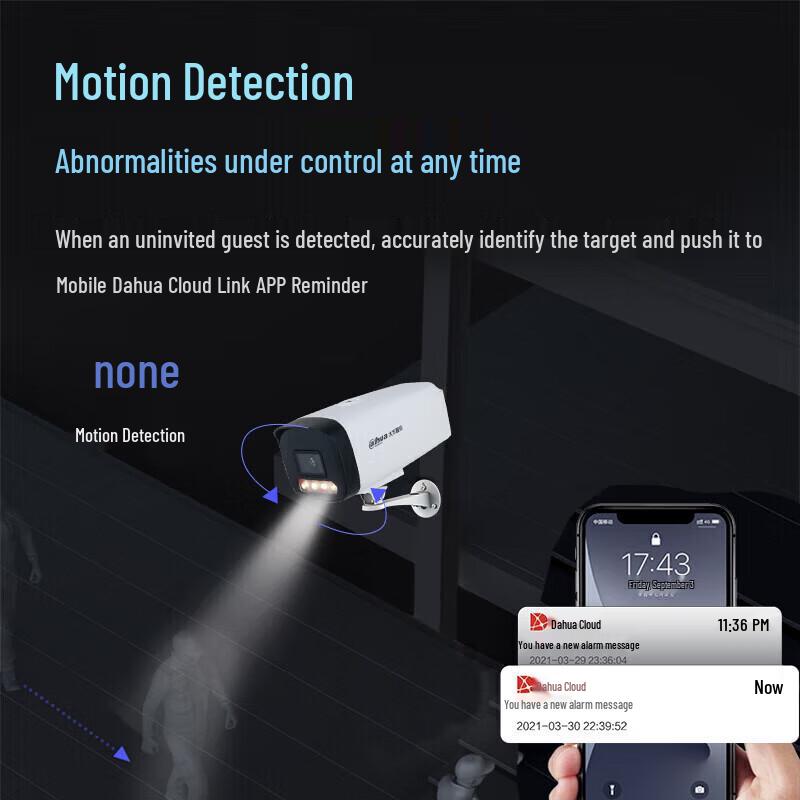 Dahua 4MP Full-Color Night Vision Security Camera CN plug (adapter included)