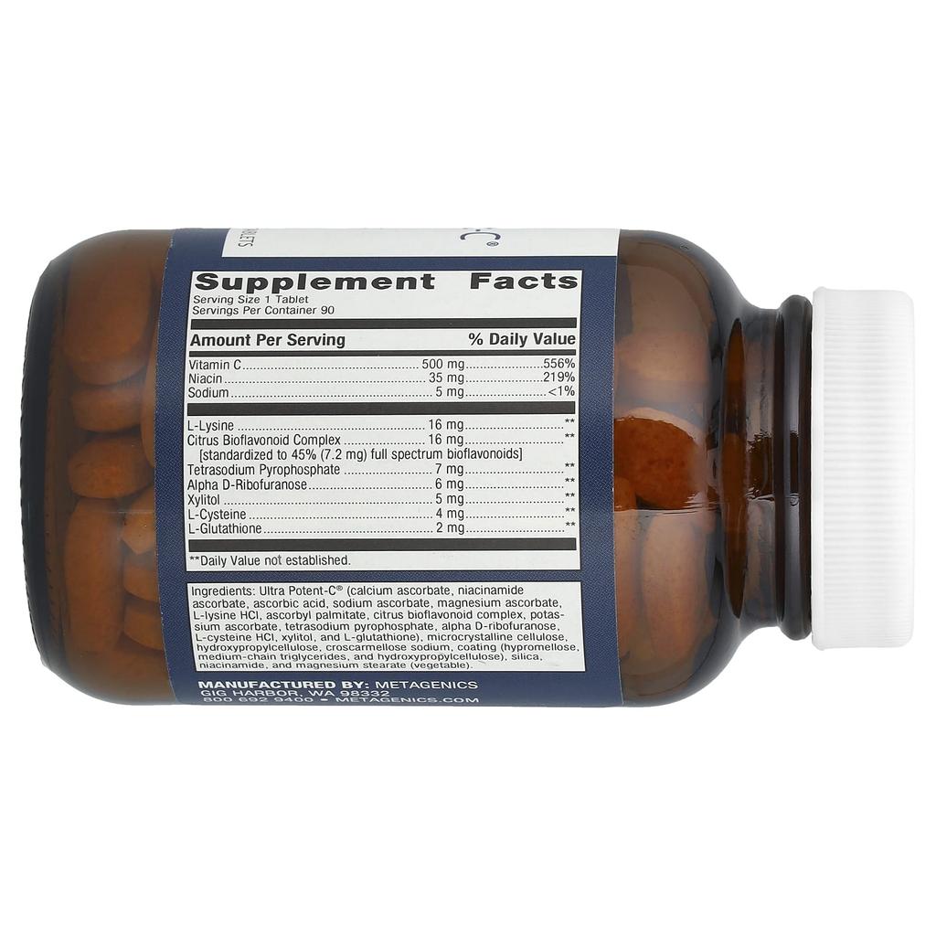 Ultra Potent-C® 500, 90 Tabletten