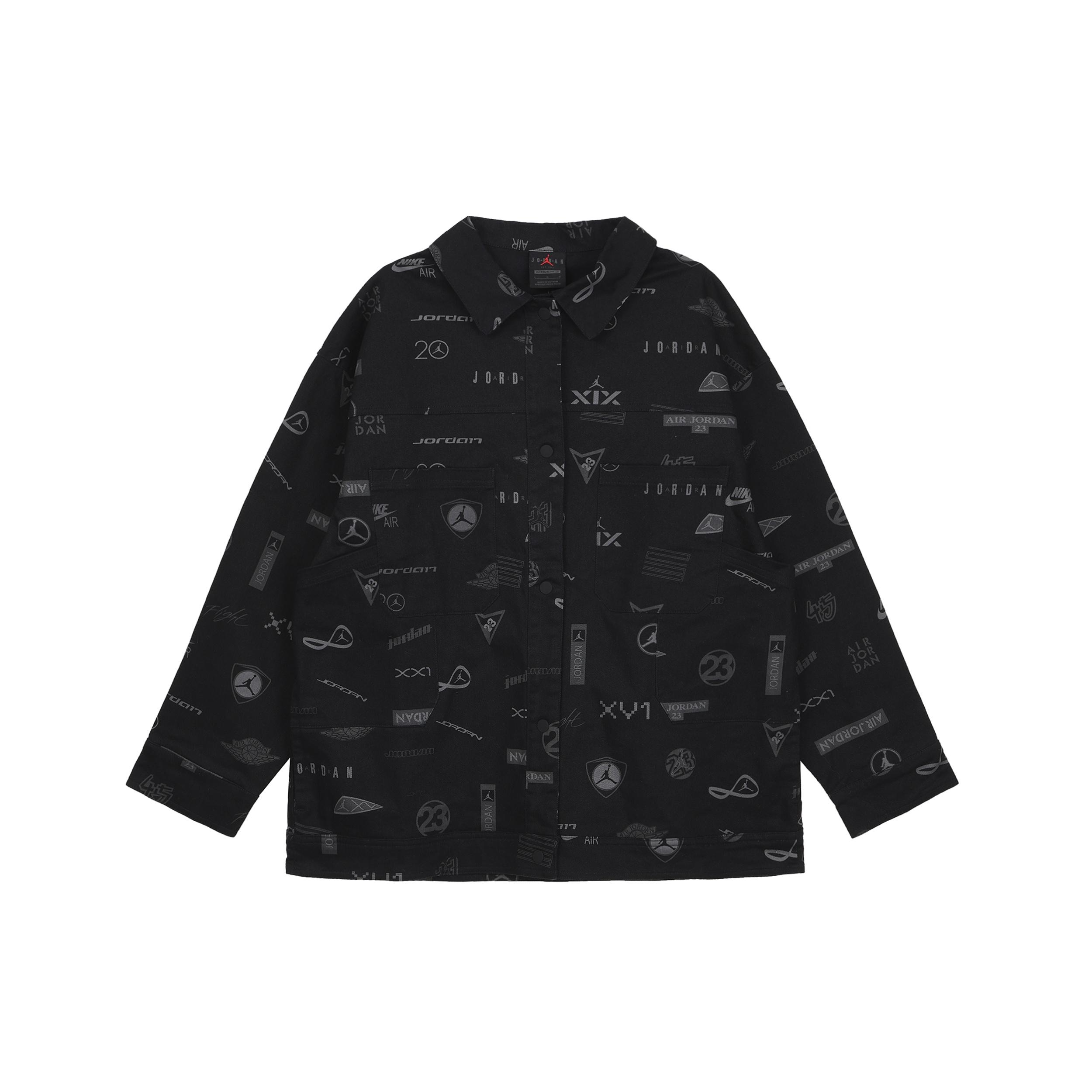 (WMNS) Air Jordan Trucker Jacket Black Women s DX0385-010 S