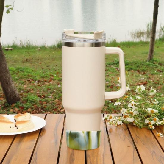 Ochraniacz na kubek odporny na zużycie, antypoślizgowy, ochronny, uniwersalny silikonowy ochraniacz na kubek do domu