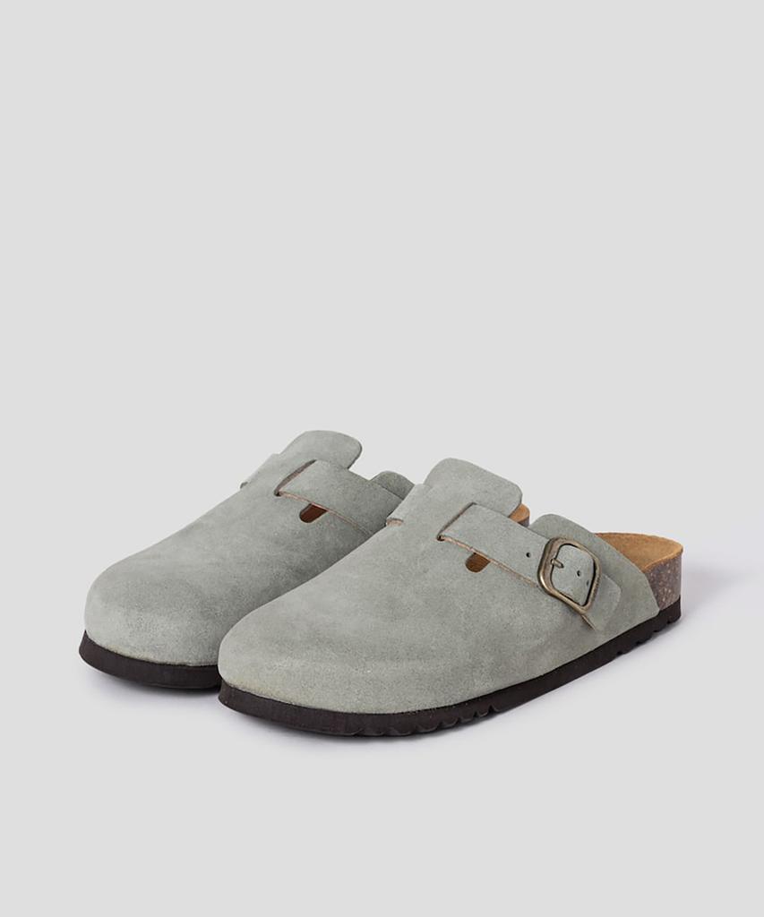 Scholl (Women) Cork Clog Sandals Green (Hh54K2C71M)
