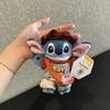 Stitch Plush Keychain Cartoon Character Pendant Cute Chef Doll Bag Charm Gift Kids