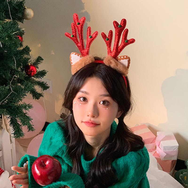 2023 Christmas Tree Headband: Holiday Party Dress-Up Accessory for Women