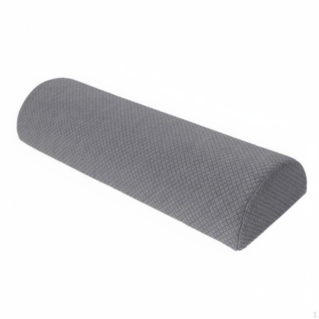 SemiCylindrical Bolster Pressure Relief Ergonomic Neck Pillow MultiFunctional Support