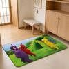 ANIME C-Cute T-Teletubbies Floor Mat Absorbent Floor Mat Non-Slip Entrance Rug for Bathrooms Restrooms and Toilets