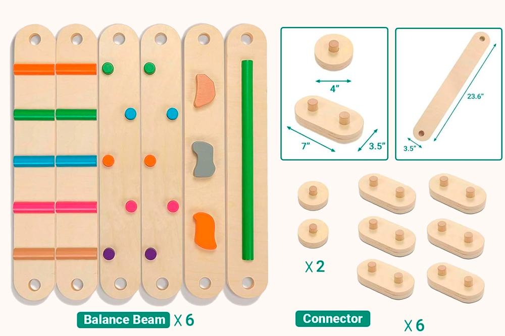 Rainbow Balancing Path - Colourful