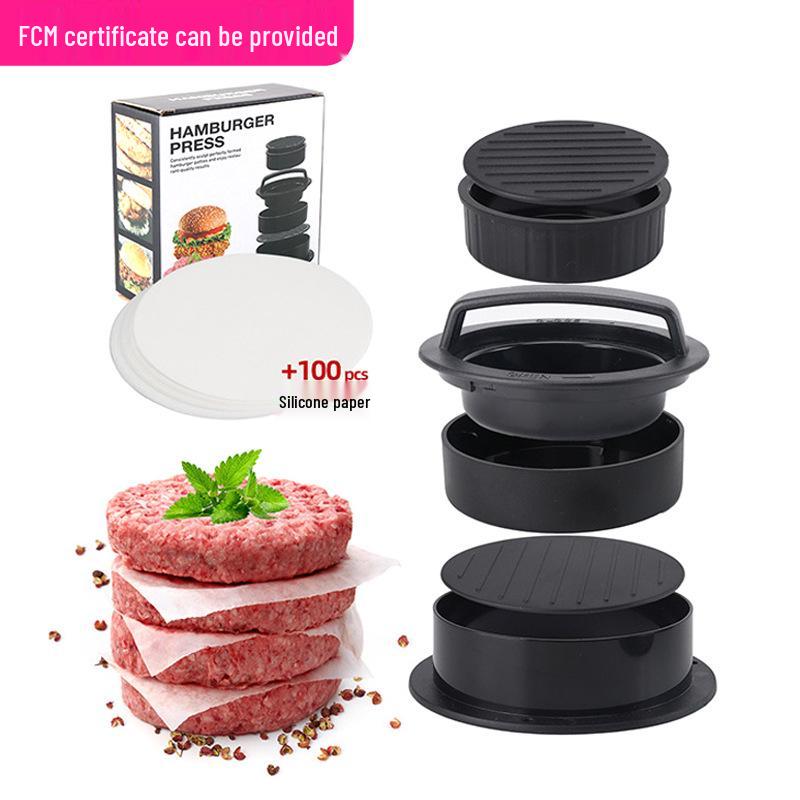 Multifunctional Plastic Hamburger and Rice Patty Mold
