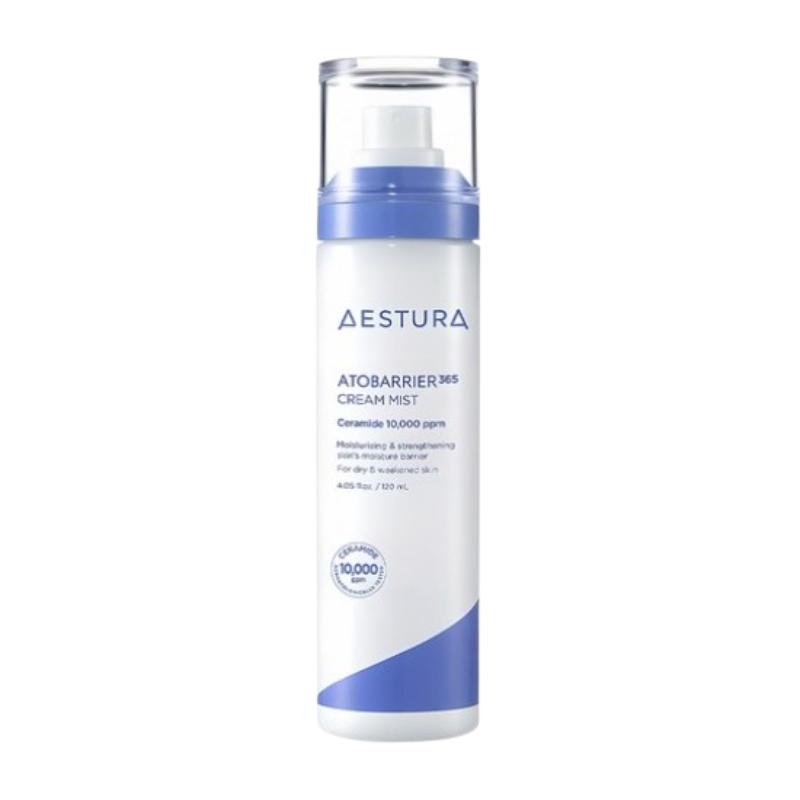 

AESTURA Atobarrier 365 Cream Mist 120ml – Korean Moisturizing Skin Mist for Sensitive & Dry Skin, Hydrating, Soothing, Non-Greasy 120ml