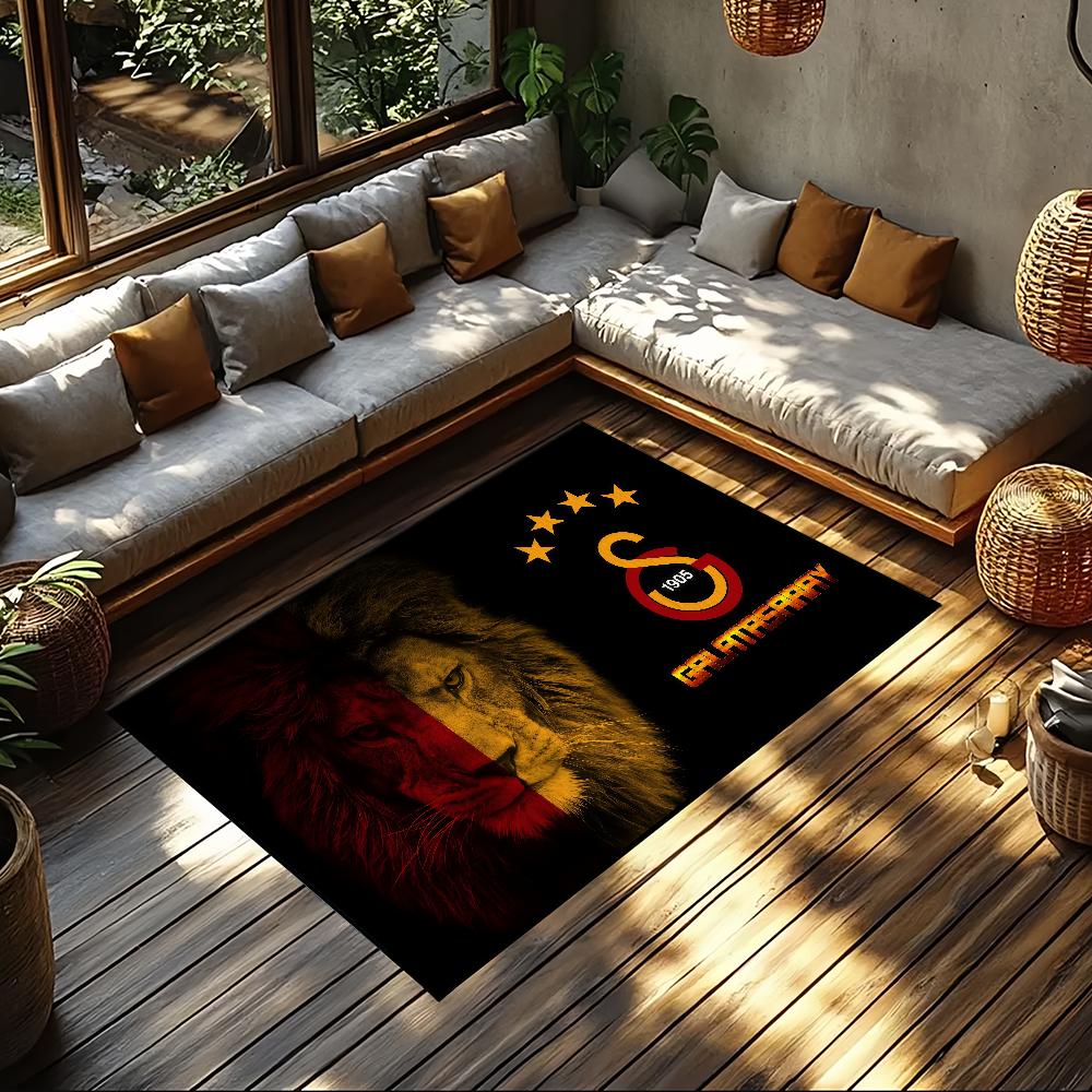 Sport Club G-Galatasaray Small Carpet Bedside Kitchen Bath Living Home House Bedroom Floor Mat Doormat Rug Decoration
