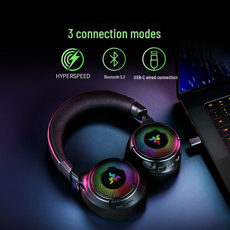 Razer Kraken V4 Tri-Mode Wireless Gaming Headset