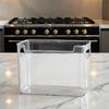 Stackable Clear Refrigerator Organizer Bins Freezer Pantry Food Storage Container for Home Cooks Parents Fruit Vegetable Snacks