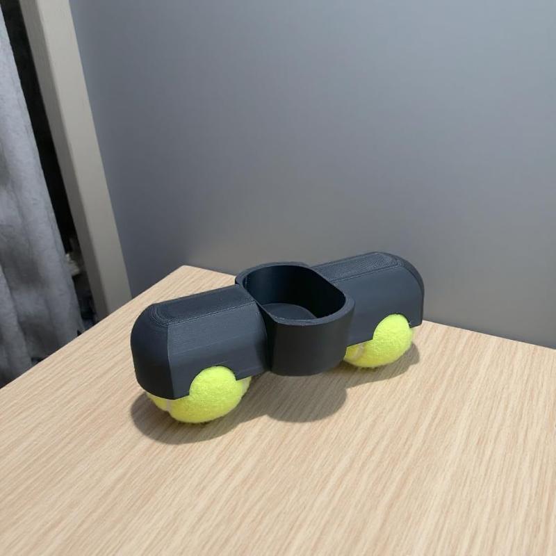 1 Набір Велотренажер Тенісний М'яч Велосипедний Рокер Ножки Противоінерційні Велосипедні Аксесуари З/Без 2 Тенісних М'ячів Для Чоловіків Жінок