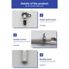 Ignition Needle for Gas Stove Burner Replacement Part Compatible with For Home Cooking Appliances White Plastic Metal