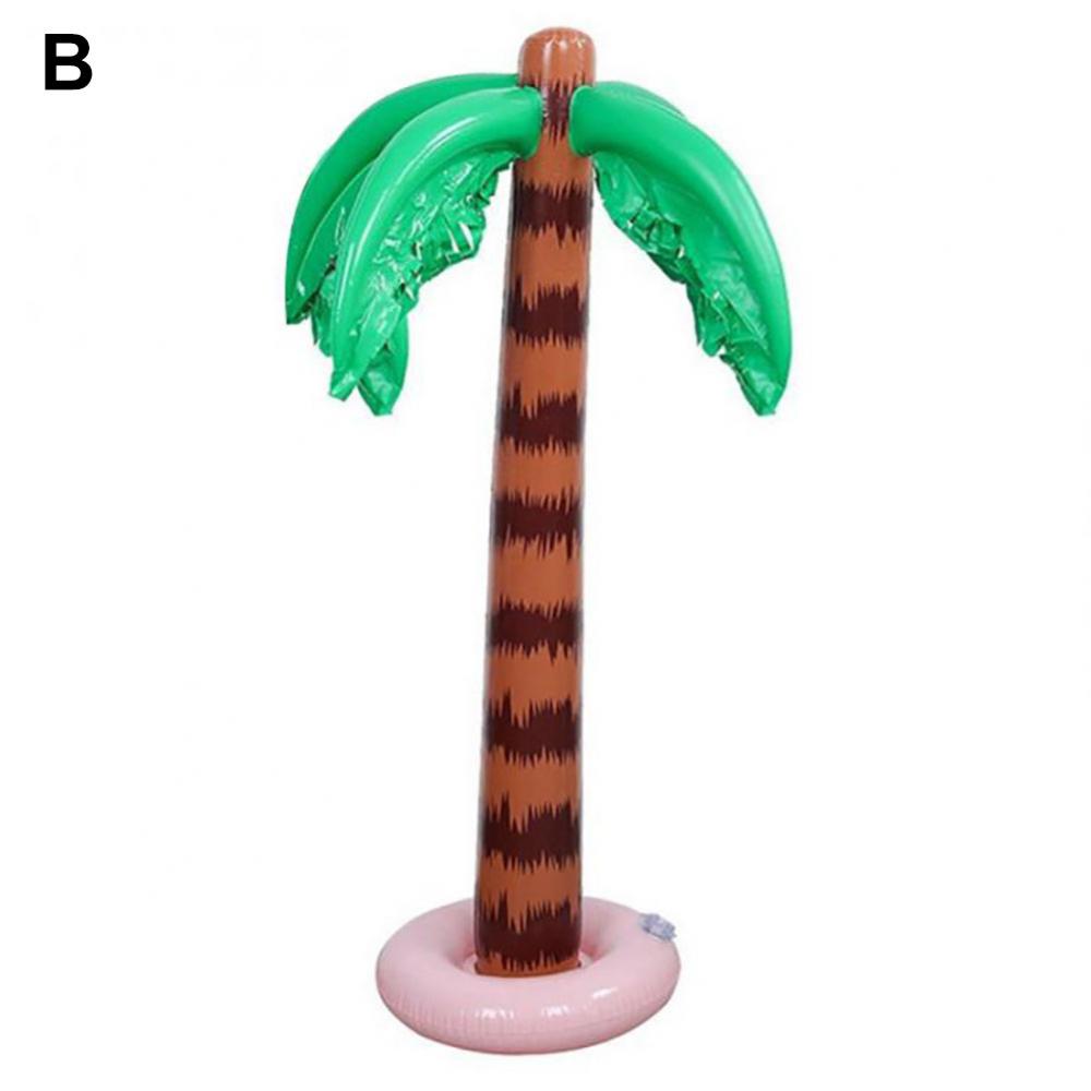 90cm Air Inflatable Blow Up Hawaiian Tropical Palm Tree Cactus Coconut Tree Home Pool Outdoor Party Decoration Props