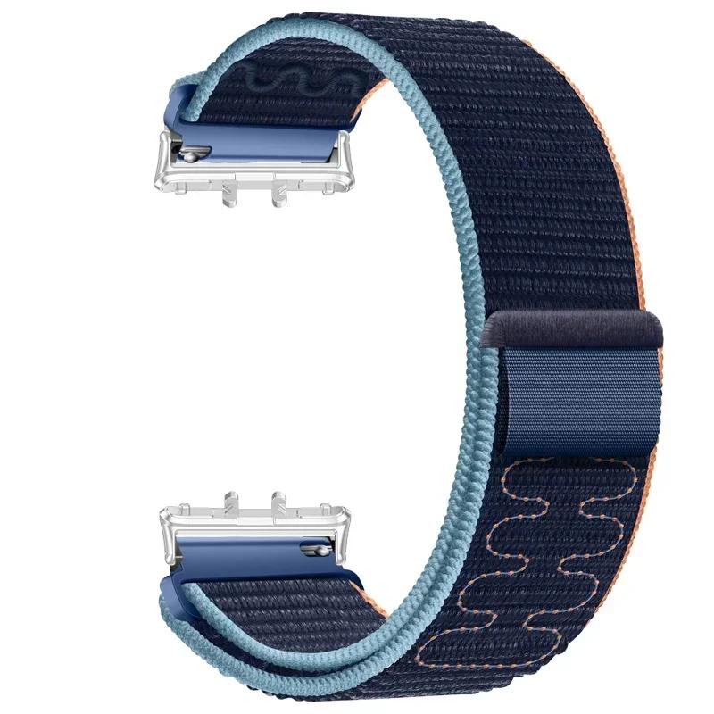 Nylon Loop Strap for Samsung Galaxy Fit 3 Adjustable Elastic Bracelet Watchband for iWatch Samsung Galaxy Fit3 Band Accessories
