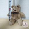 [USED] Retro Monseuil Plush Toy Pompom Teddy Bear