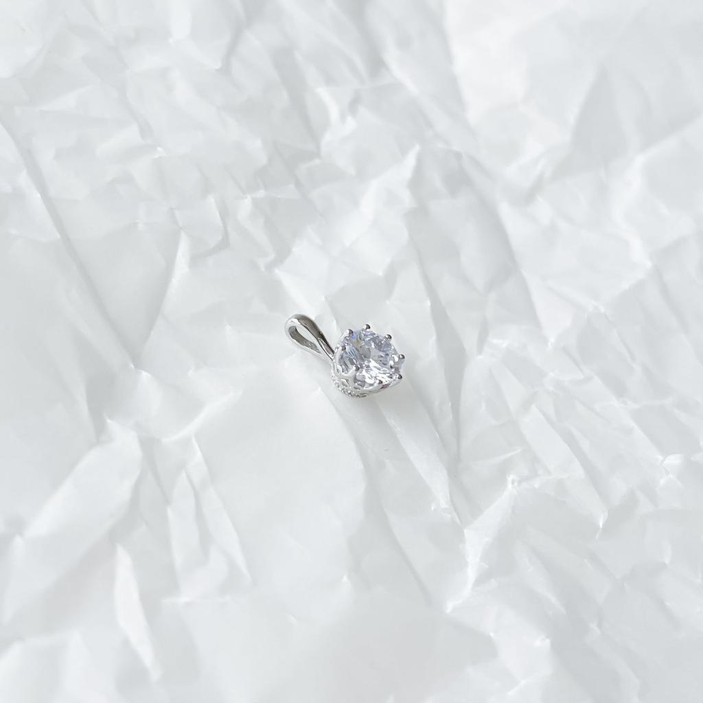 Silver Pendant with Cubic Zirkonia (2152156)