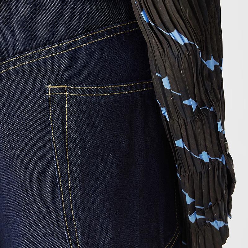 JNBY Women's 2025 Summer Loose Fit Denim Jeans