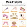 Custom Eco-Friendly Durable Mobile Phone Hand Wrist Lanyards Keychain Sports Polyester Woven Short Wrist Strap Lanyard Phone
