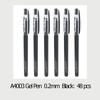 M&G 0.2mm Extremely Fine Neutral Pen for Students Ultra Fine Syringe Pen for Students and Office Use, for Finance