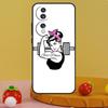 Fitness Girl Gym Case For Honor 200 Pro X9c X9a X8a X7a X6a X7 X8 X9 X8b X9b Magic 5 6 50 70 90 Lite Cover