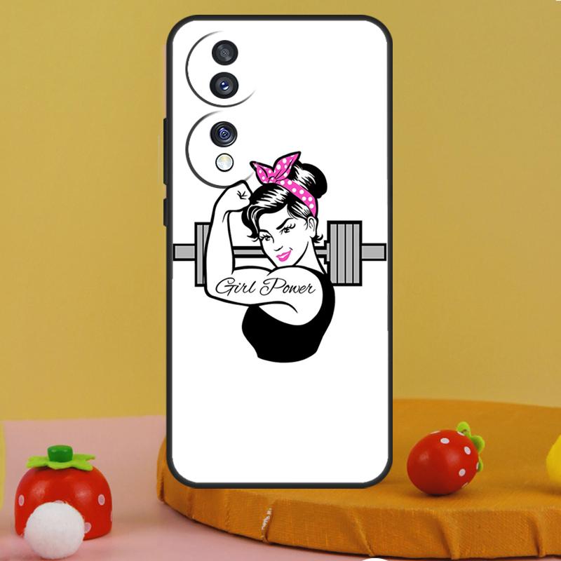 Fitness Girl Gym Case For Honor 200 Pro X9c X9a X8a X7a X6a X7 X8 X9 X8b X9b Magic 5 6 50 70 90 Lite Cover