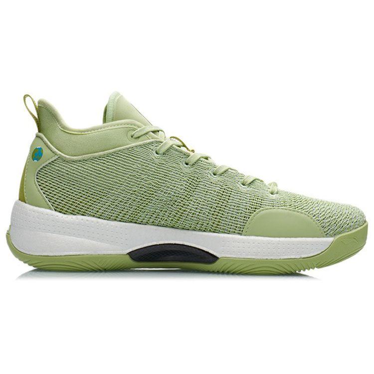 Li Ning Yu Shuai 13 Low Lace-Up Fabric Synthetic Leather TPU Shock Absorption Anti-Slip Wear-Resistant Support Men Basketball Shoes ABAQ013-14