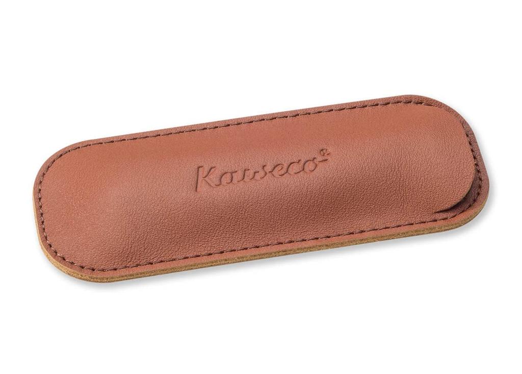 Kaweco Eco Brandy Leather Pen Case CASEBD2 for 2 For Sports Official Import Pens, Use,