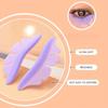 2 stk silikon øyenvippe perming pads glitter sommerfugl formet vippeforlengelse forsyninger vippeforlengelse vippeløftende pads