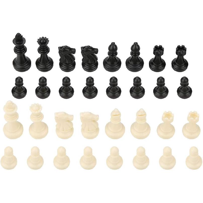 Standard Chess Pieces, International 32 Standard Chess Game Pieces Set Chess Pieces Replacement Tournament Chessmen Replacement Pieces Gift