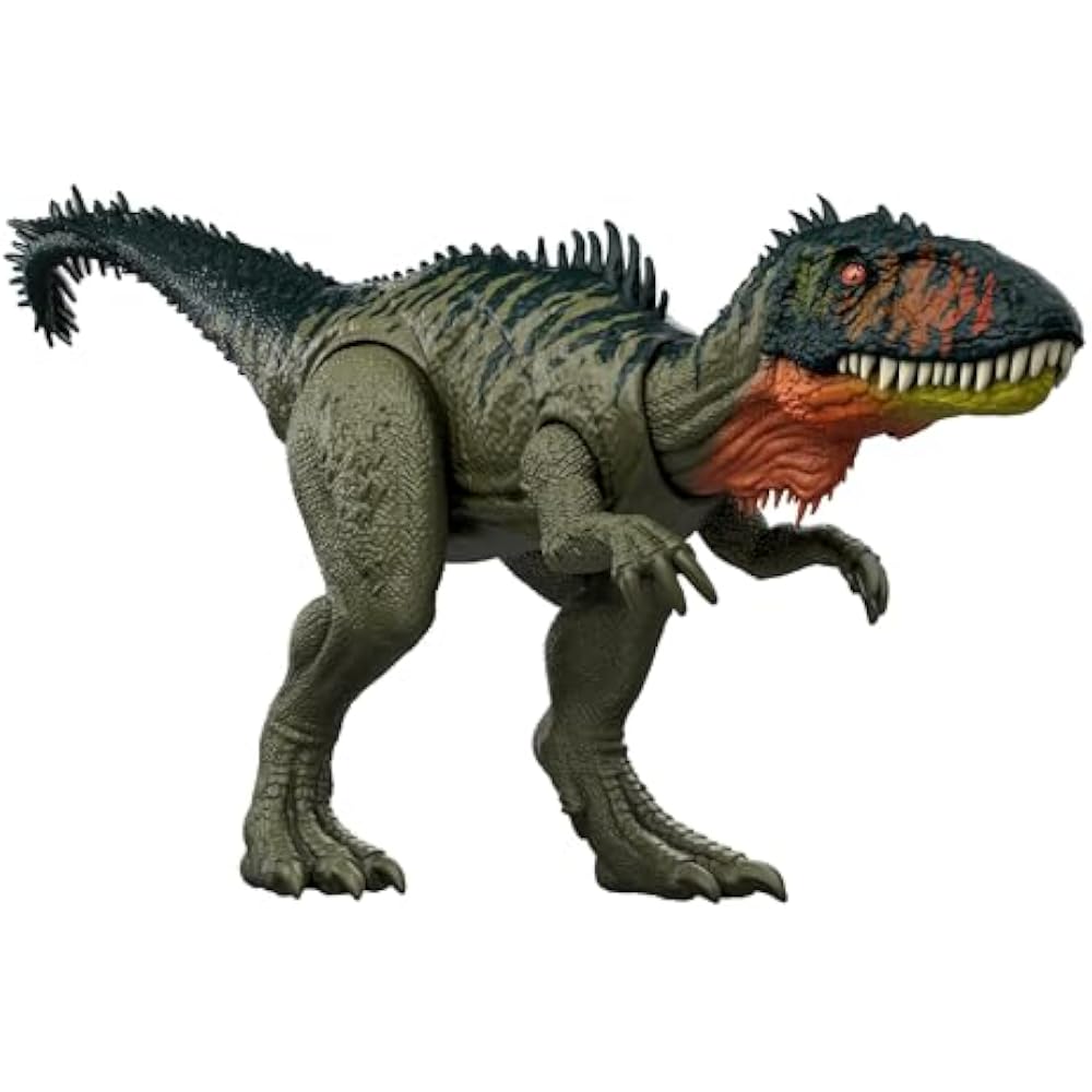 Mattel Jurassic World (JURASSIC WORLD) BIG ACTION! Tyrannotitan Kids Figure Dinosaur Toy Total Le...