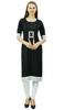 Bimba Women Rayon Tunic 3 4 Sleeve Chic Kurti Kurta Indian Ethnic Dress