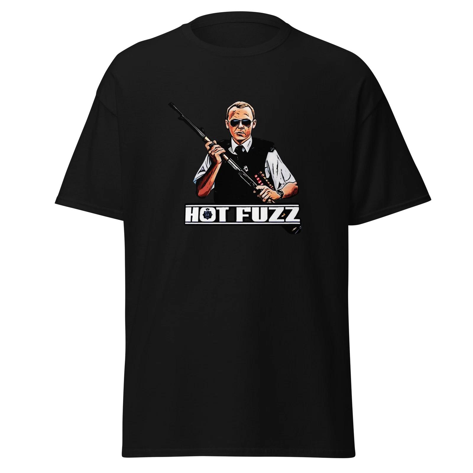 Men s and Women s T-shirts Hot Fuzz shirt XL